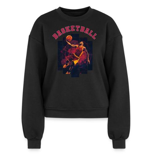 Basketball Spirit - Women's Fleece Crewneck Sweatshirt