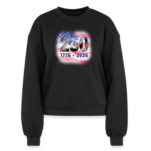 1776 - 2026 | 250 Years USA - Women's Fleece Crewneck Sweatshirt