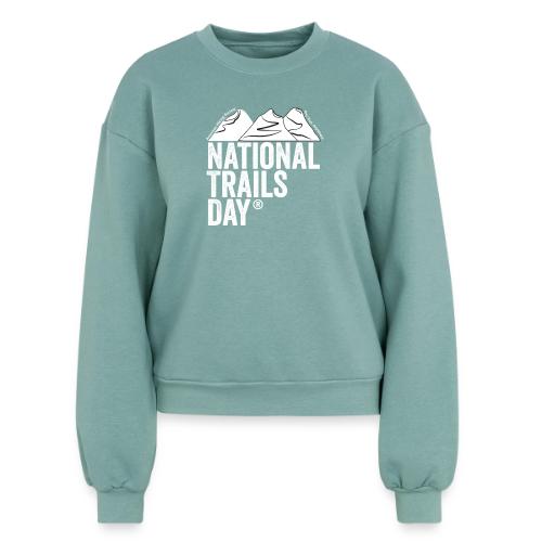 National Trails Day - Women's Fleece Crewneck Sweatshirt