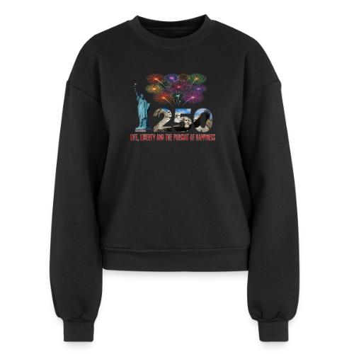 250 Years USA - Women's Fleece Crewneck Sweatshirt