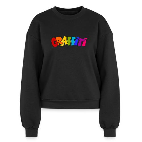 Graffiti - Women's Fleece Crewneck Sweatshirt
