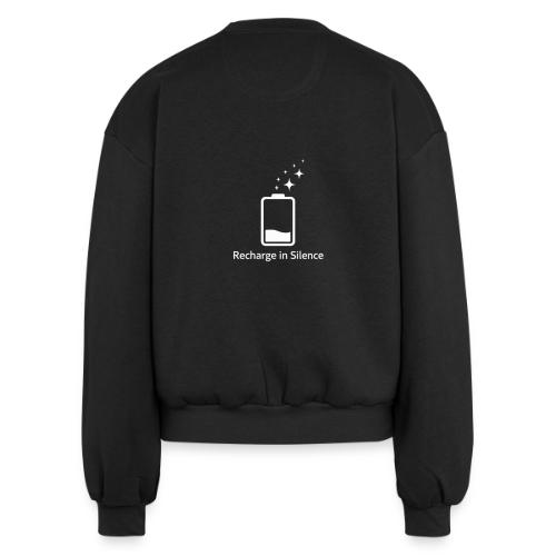 Silent Recharge Glow - Women's Fleece Crewneck Sweatshirt