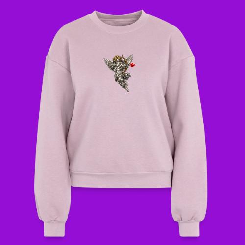 Metallic Cupid - Women's Fleece Crewneck Sweatshirt