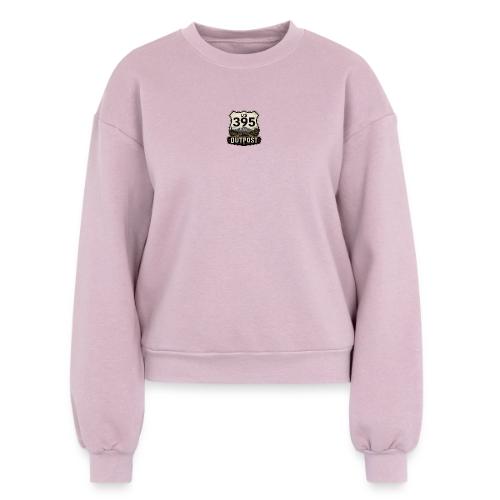 395 Outpost Shield - Women's Fleece Crewneck Sweatshirt