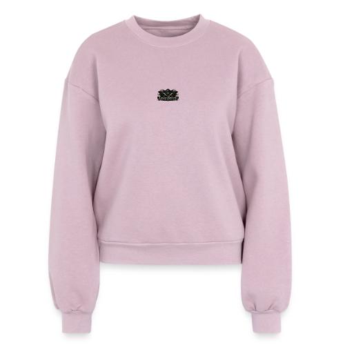 Lovely Grizzly logo - Women's Fleece Crewneck Sweatshirt