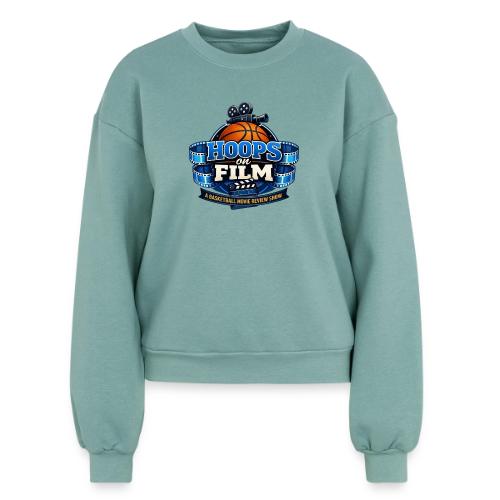 Hoops on Film - Women's Fleece Crewneck Sweatshirt