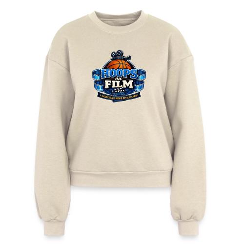 Hoops on Film - Women's Fleece Crewneck Sweatshirt
