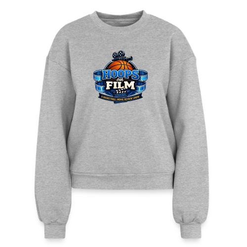 Hoops on Film - Women's Fleece Crewneck Sweatshirt