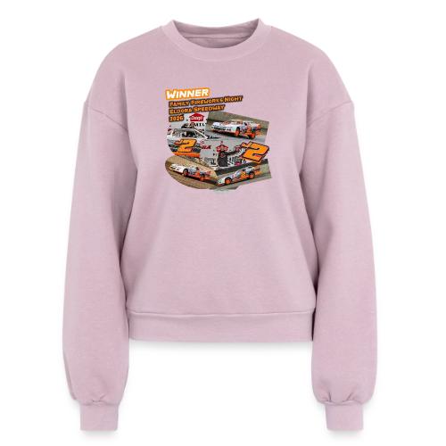 Rob Trent Eldora Speedway FFN#1 Design 1 - Women's Fleece Crewneck Sweatshirt