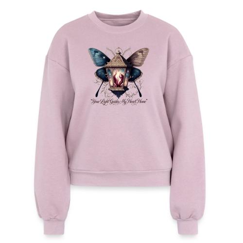 Guiding Light Eternal Flame Lantern Romance Gifts - Women's Fleece Crewneck Sweatshirt