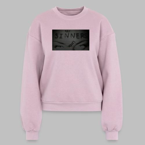 kayHD jpg - Women's Fleece Crewneck Sweatshirt