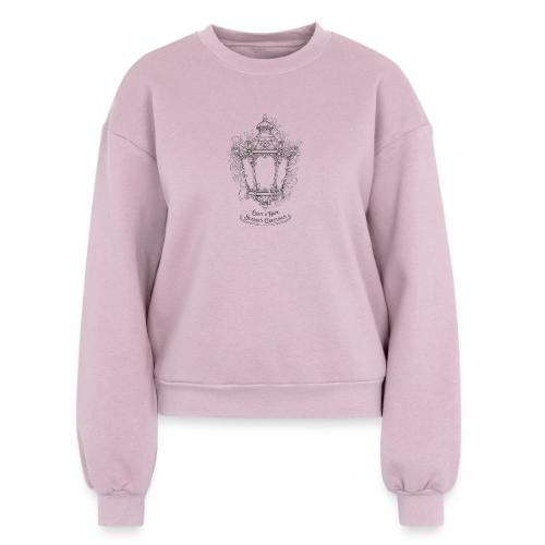 Victorian Lantern T-Shirt - Women's Fleece Crewneck Sweatshirt