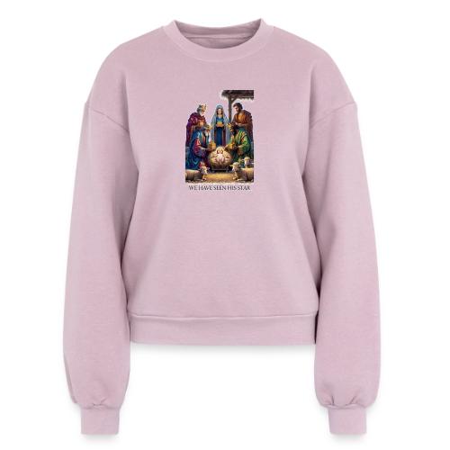 Three Wise Men T-Shirt - Women's Fleece Crewneck Sweatshirt