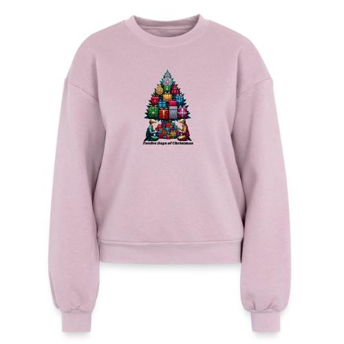 Twelve Days of Gifts T-Shirt - Women's Fleece Crewneck Sweatshirt