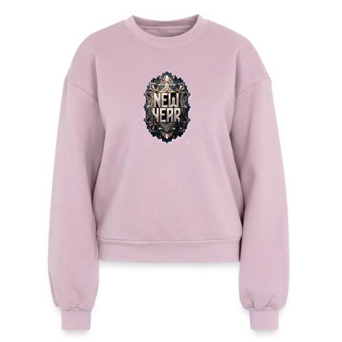 Evergreen New Year T-Shirt - Women's Fleece Crewneck Sweatshirt