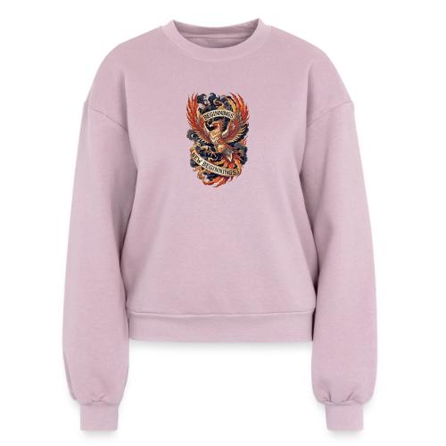 Phoenix New Year T-Shirt - Women's Fleece Crewneck Sweatshirt