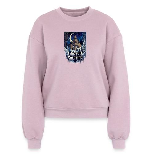 Gothic Solstice T-Shirt, Premium - Women's Fleece Crewneck Sweatshirt