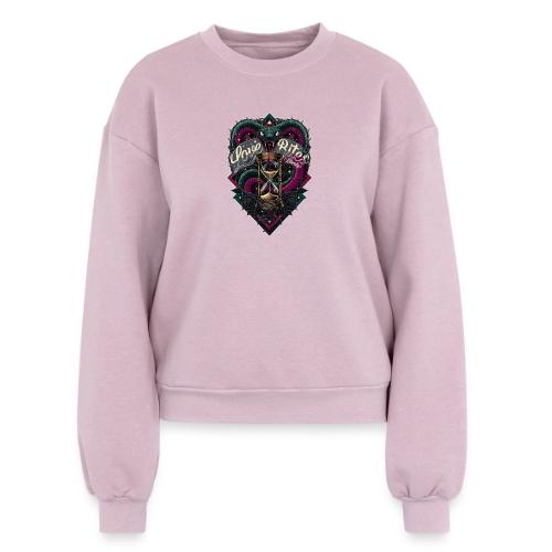 Love Bites (Literally) T-Shirt - Women's Fleece Crewneck Sweatshirt