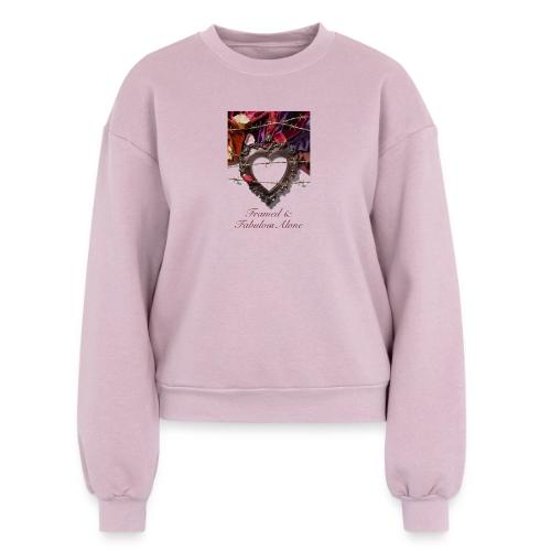 Framed & Fabulous Alone T-Shirt - Women's Fleece Crewneck Sweatshirt