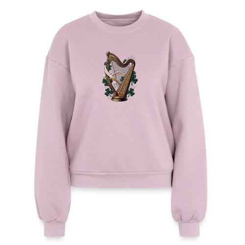 Emerald Harp Shenanigans T-Shirt - Women's Fleece Crewneck Sweatshirt