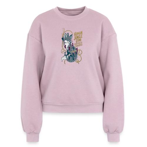 Human Jungle Gym Fox Tee - Women's Fleece Crewneck Sweatshirt