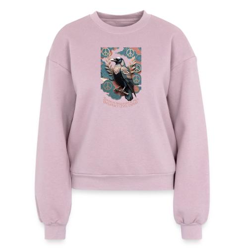 Raven Tantrum Mediator T Shirt - Women's Fleece Crewneck Sweatshirt