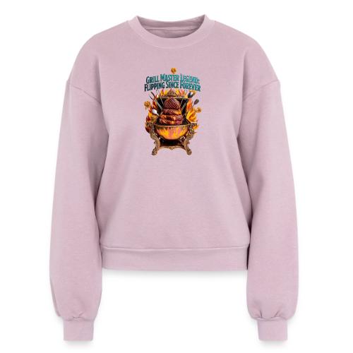 Grill Master Legend T Shirt - Women's Fleece Crewneck Sweatshirt