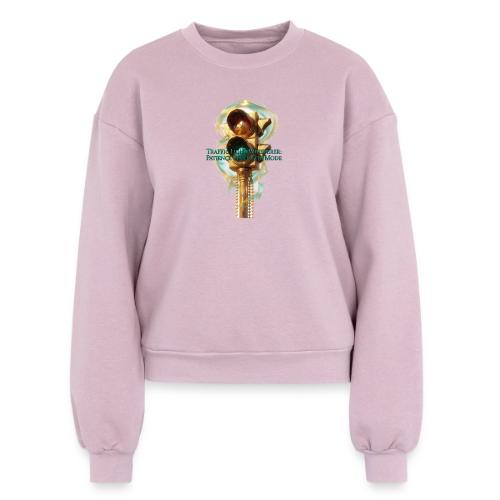 Traffic Light Whisperer T Shirt - Women's Fleece Crewneck Sweatshirt