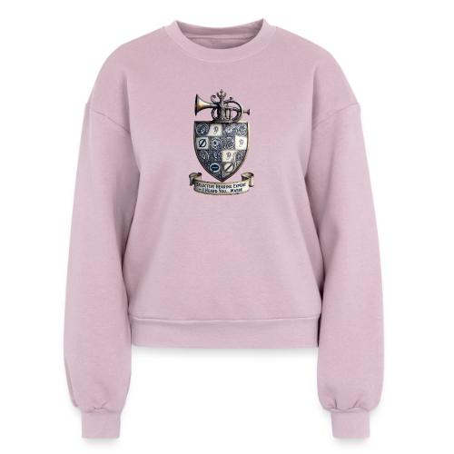 Selective Hearing Expert Crest T Shirt - Women's Fleece Crewneck Sweatshirt