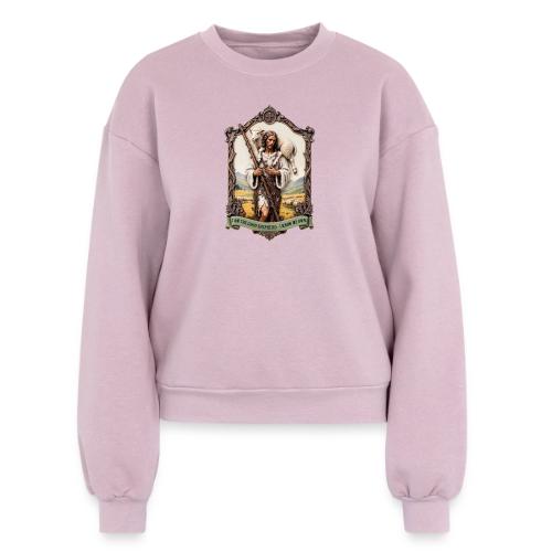 I Am The Good Shepherd T Shirt, Christian Gift - Women's Fleece Crewneck Sweatshirt