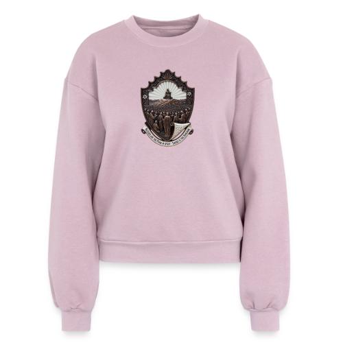 Sermon on the Mount T Shirt, Christian Faith Gift - Women's Fleece Crewneck Sweatshirt