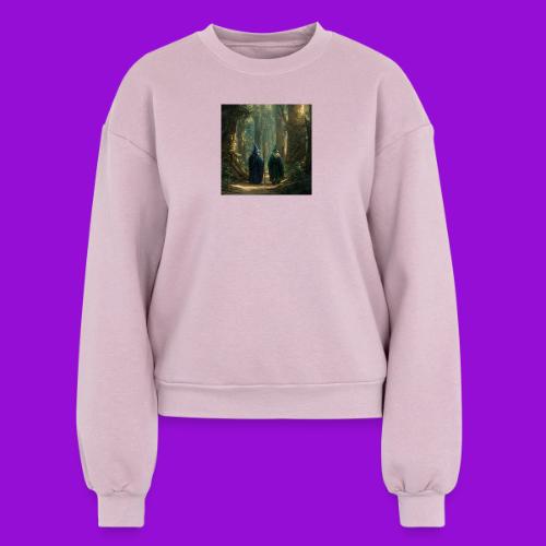 Wizards Walk - Women's Fleece Crewneck Sweatshirt