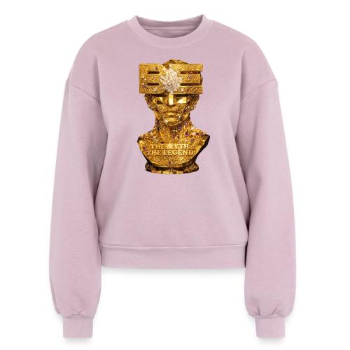 Be the Myth the Legend - Women's Fleece Crewneck Sweatshirt