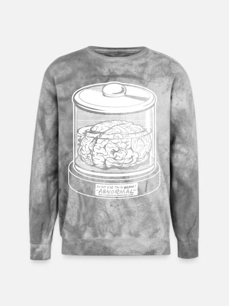 Abby Normal - Unisex Colorblast Crewneck Sweatshirt - smoke