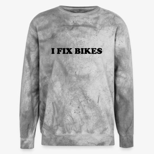 i fix bikes - Unisex Colorblast Crewneck Sweatshirt
