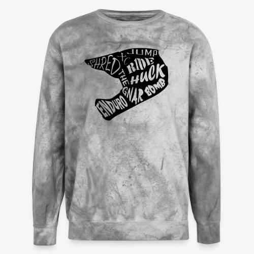 MTB Slang Helmet - Unisex Colorblast Crewneck Sweatshirt