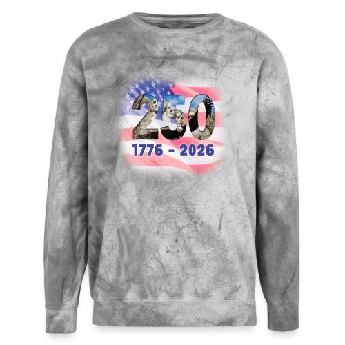 1776 - 2026 | 250 Years USA - Unisex Colorblast Crewneck Sweatshirt