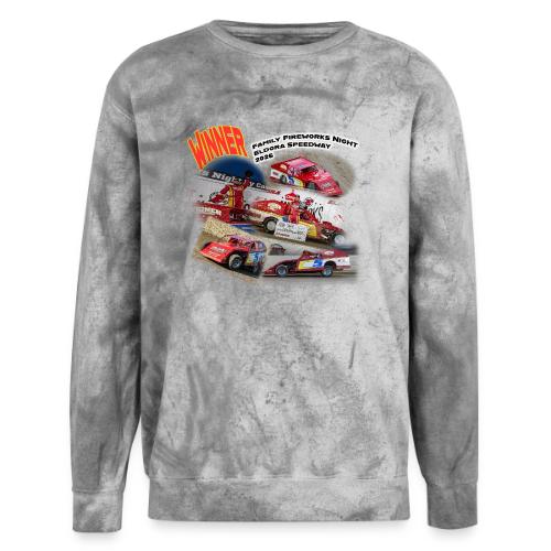 Jonathan Taylor Eldora Speedway FFN#1 Design 2 - Unisex Colorblast Crewneck Sweatshirt