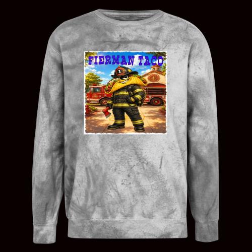 Fireman Taco - Unisex Colorblast Crewneck Sweatshirt