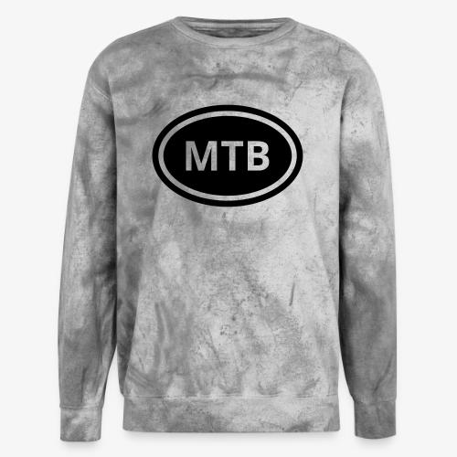 MTB Oval Logo - Unisex Colorblast Crewneck Sweatshirt