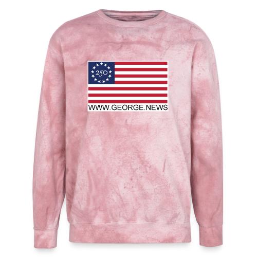 GEORGE 250 PATCH - Unisex Colorblast Crewneck Sweatshirt