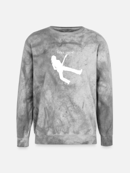 Future_Legends - Unisex Colorblast Crewneck Sweatshirt - smoke