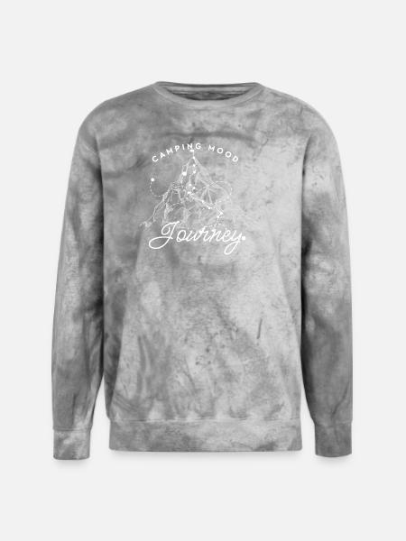 Camping_Mood - Unisex Colorblast Crewneck Sweatshirt - smoke