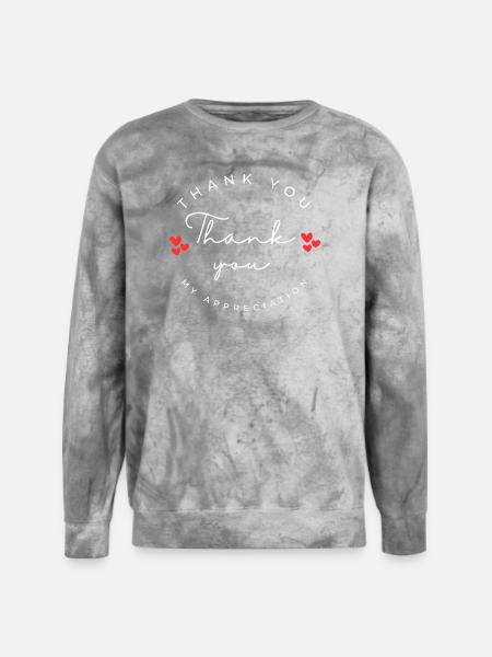 My_Appreciation - Unisex Colorblast Crewneck Sweatshirt - smoke