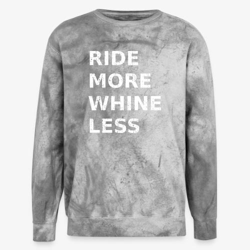 Ride More Whine Less - Unisex Colorblast Crewneck Sweatshirt