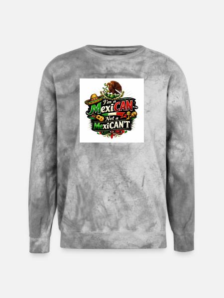 I'm a MexiCAN! - Unisex Colorblast Crewneck Sweatshirt - smoke