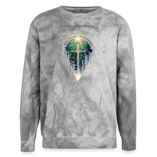 Easter Grace Cascades Vine T Shirt, Renewal Gift - Unisex Colorblast Crewneck Sweatshirt