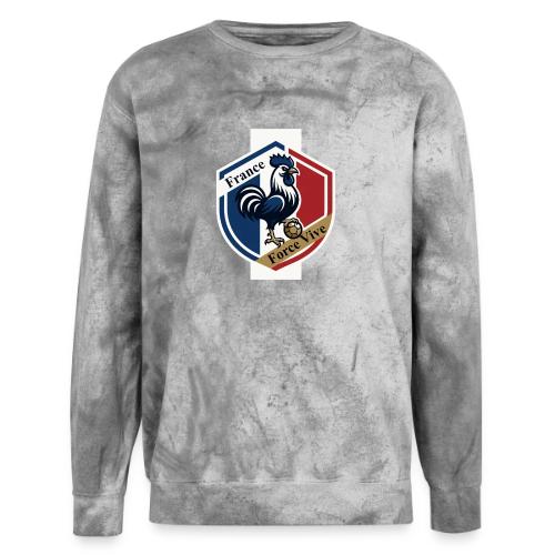 France Rooster T-Shirt, Bleu-Blanc-Rouge gift - Unisex Colorblast Crewneck Sweatshirt