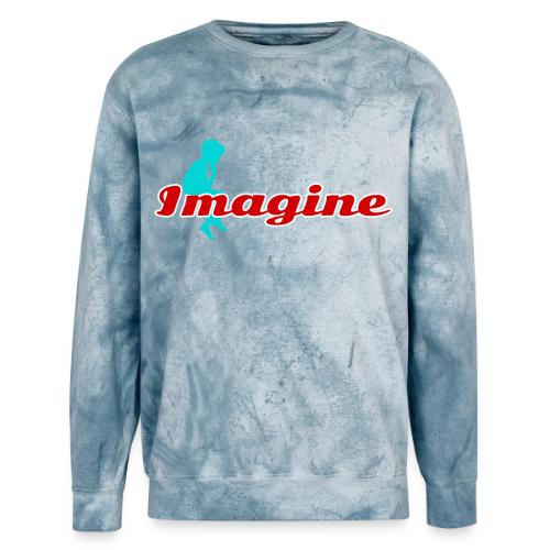 Imagine – Inspire Creativity & Dreams - Unisex Colorblast Crewneck Sweatshirt