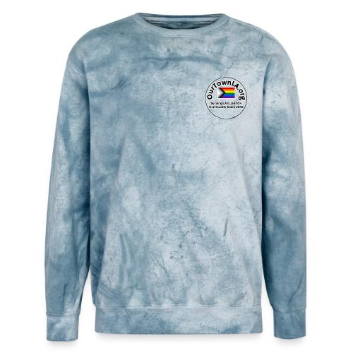 OurTownLA Logo - Unisex Colorblast Crewneck Sweatshirt